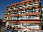Zateplení - celková plocha 4500m2, doba realizace 4 měsíce