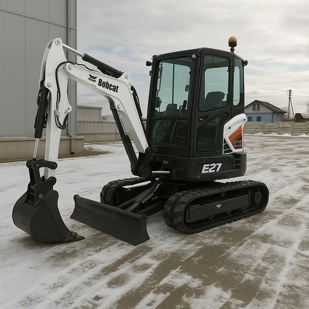 Bobcat E27 – stavební technika Stavby Baller s.r.o.