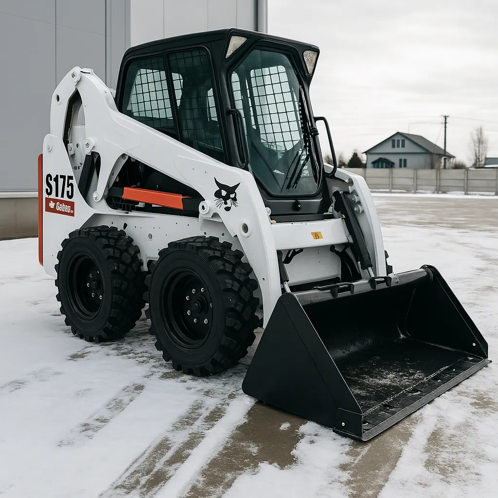 Bobcat S175 – stavební technika Stavby Baller s.r.o.
