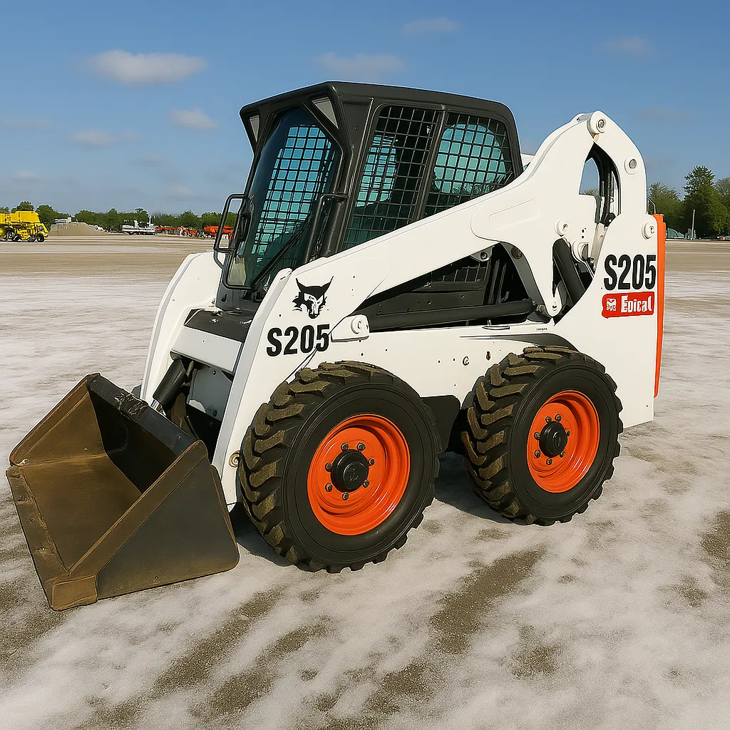 Bobcat S205 – stavební technika Stavby Baller s.r.o.