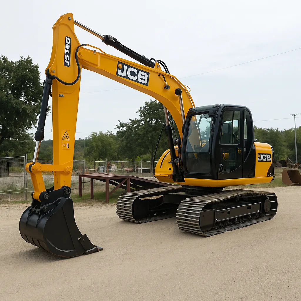 JCB JS130 – stavební technika Stavby Baller s.r.o.